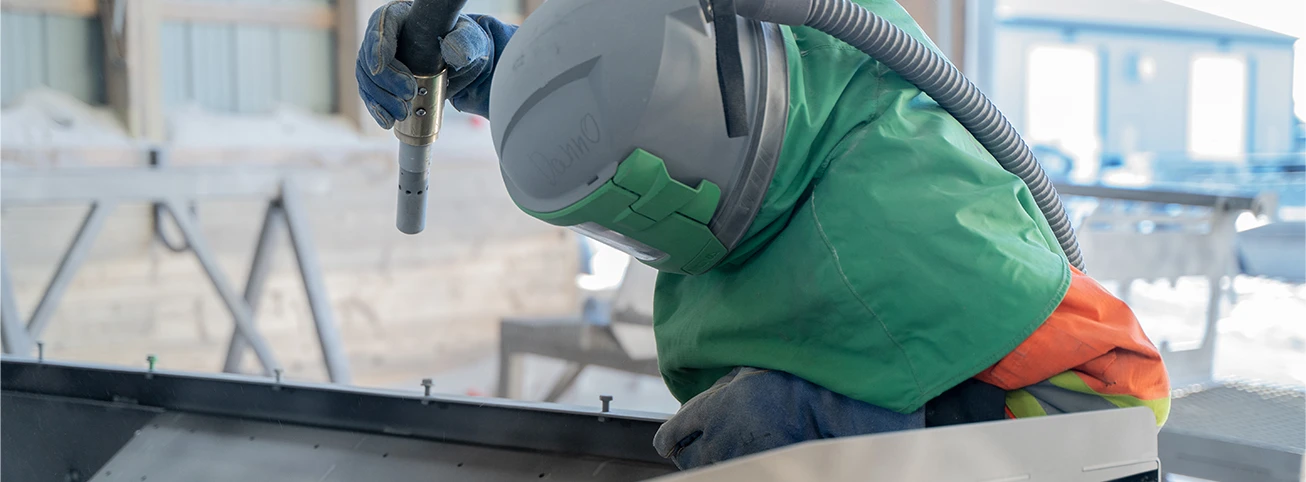 abrasive blasting